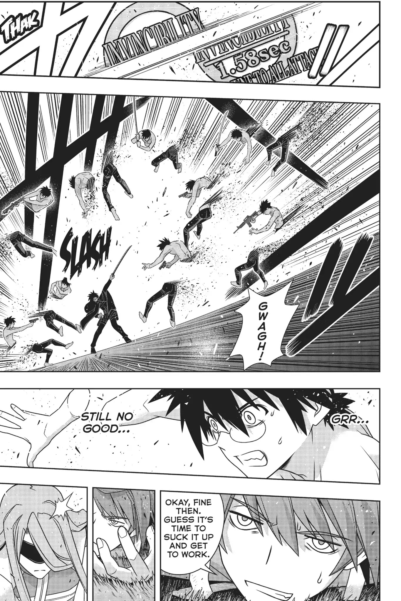 Uq Holder! - Chapter 161: The Limit Of His Strength