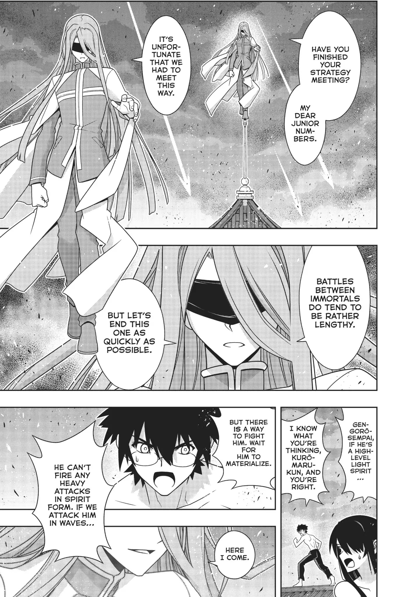 Uq Holder! - Chapter 161: The Limit Of His Strength