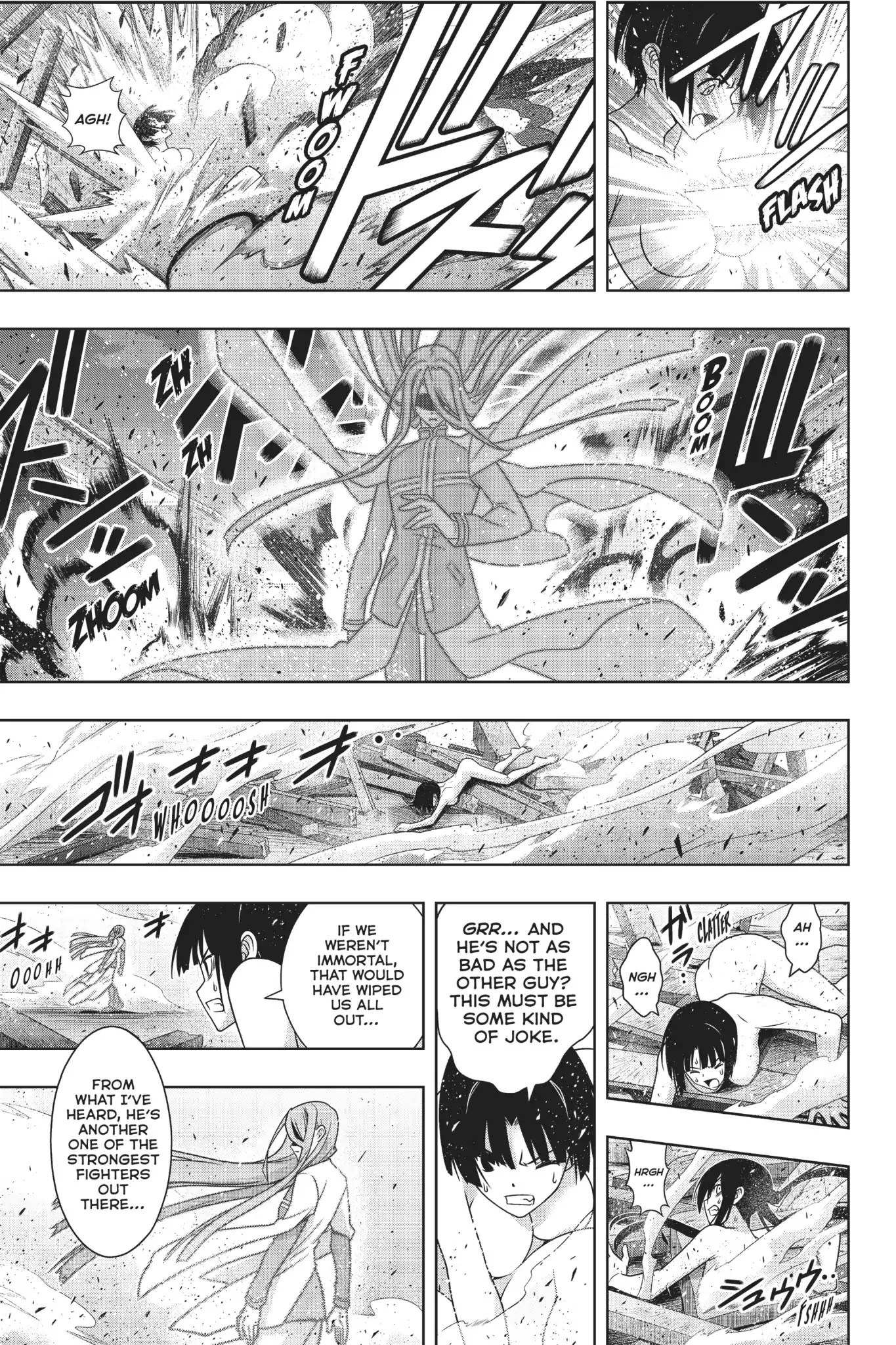 Uq Holder! - Chapter 161: The Limit Of His Strength