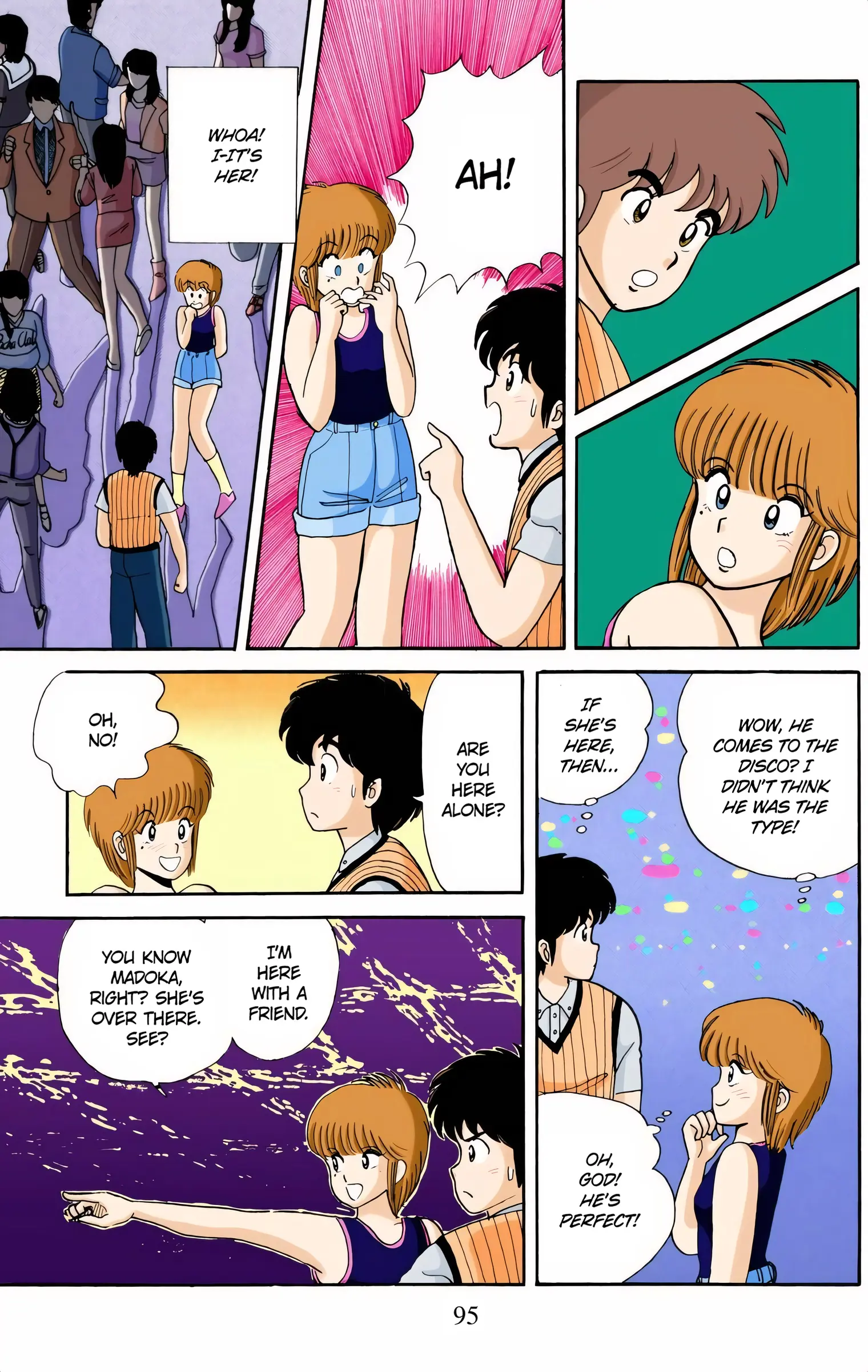 Kimagure Orange Road (Official Colored) - Vol.1 Chapter 4: The Sorrowful Cheeks!