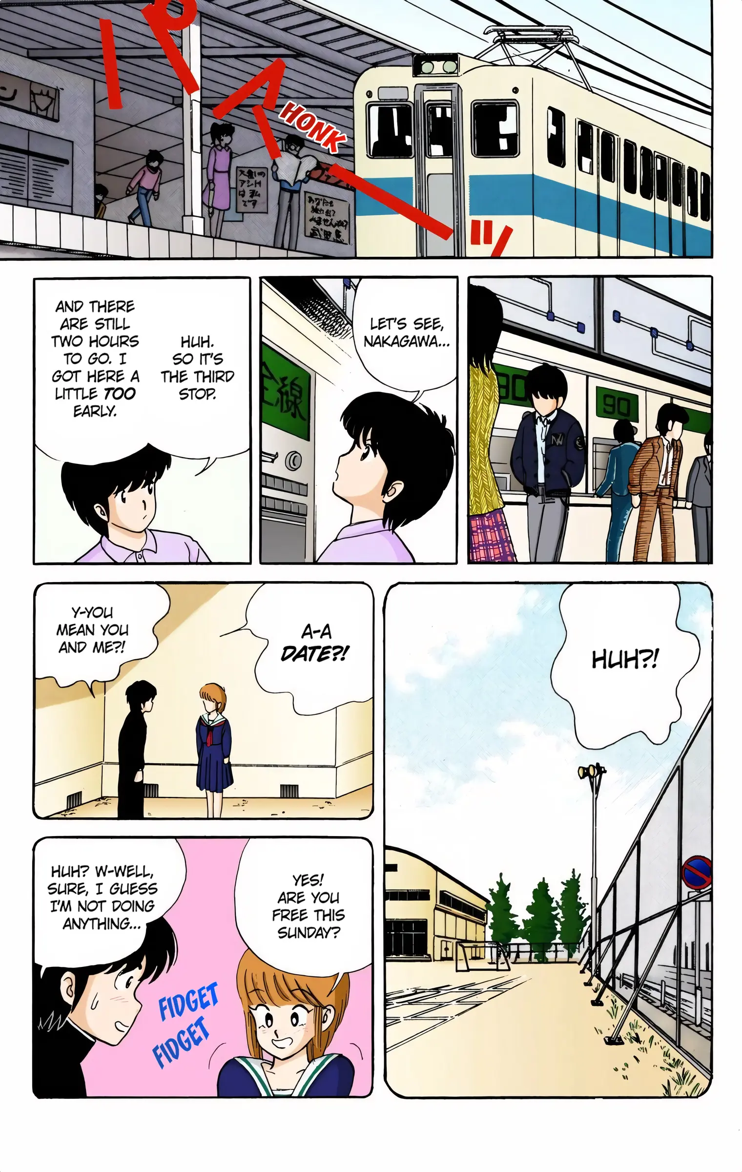 Kimagure Orange Road (Official Colored) - Vol.1 Chapter 5: The Lakeside Rhapsody!