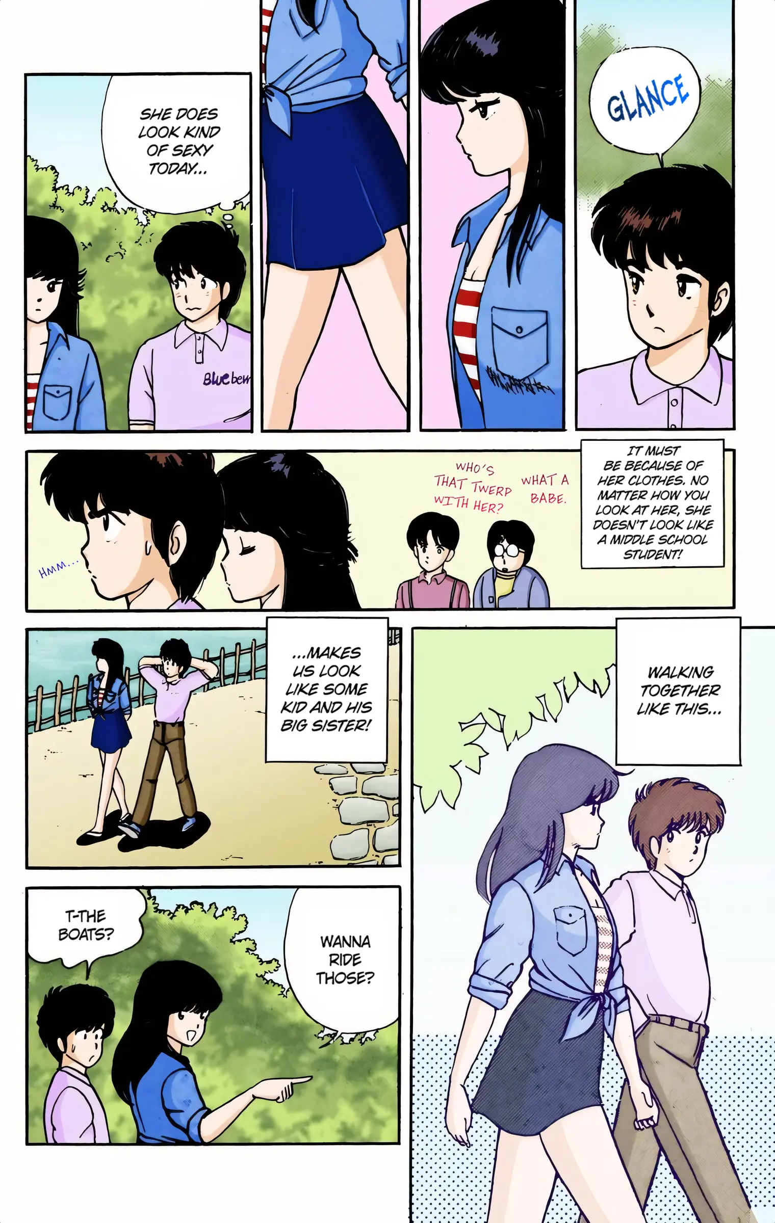 Kimagure Orange Road (Official Colored) - Vol.1 Chapter 5: The Lakeside Rhapsody!