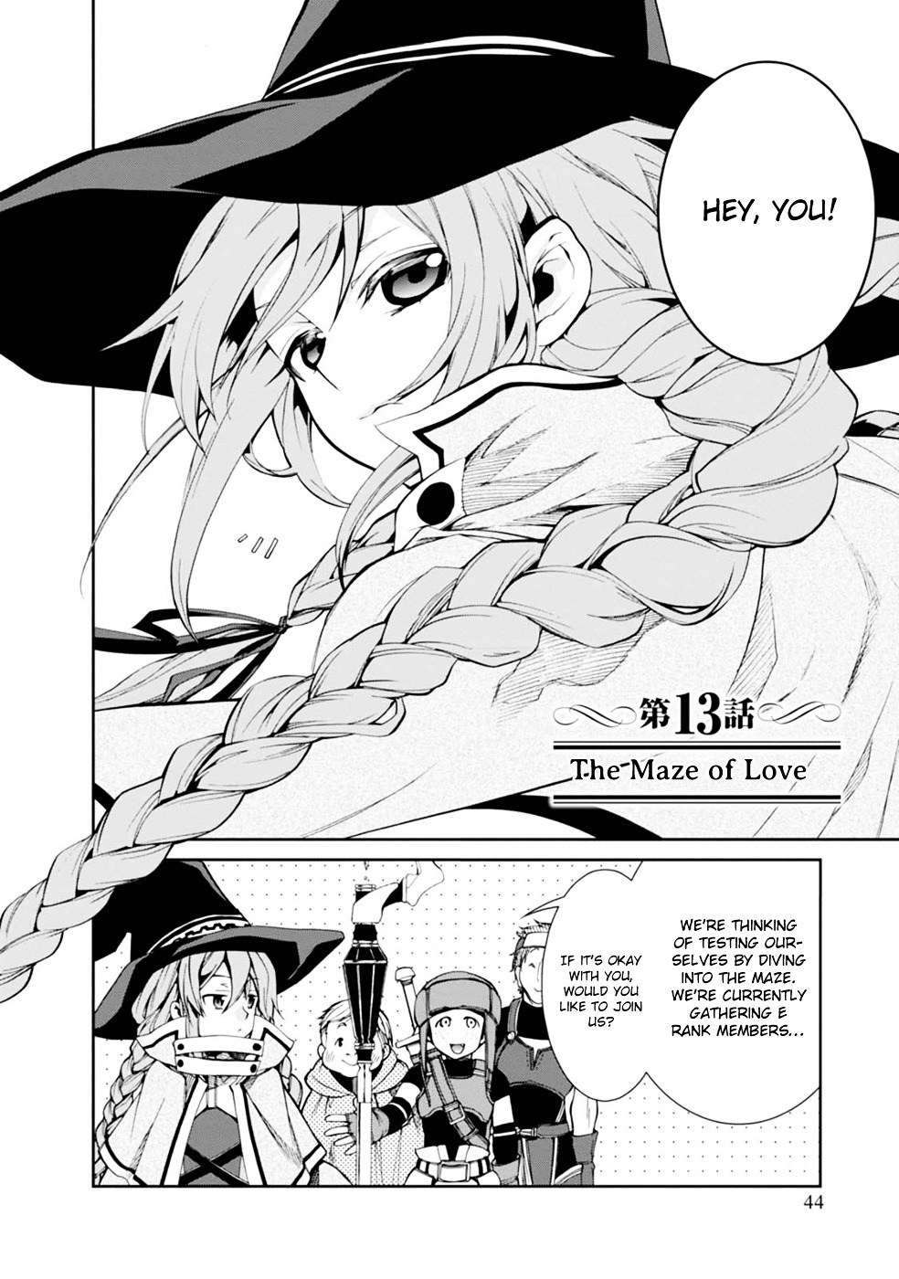 Mushoku Tensei - Isekai Ittara Honki Dasu - Chapter 13 : The Maze Of Love