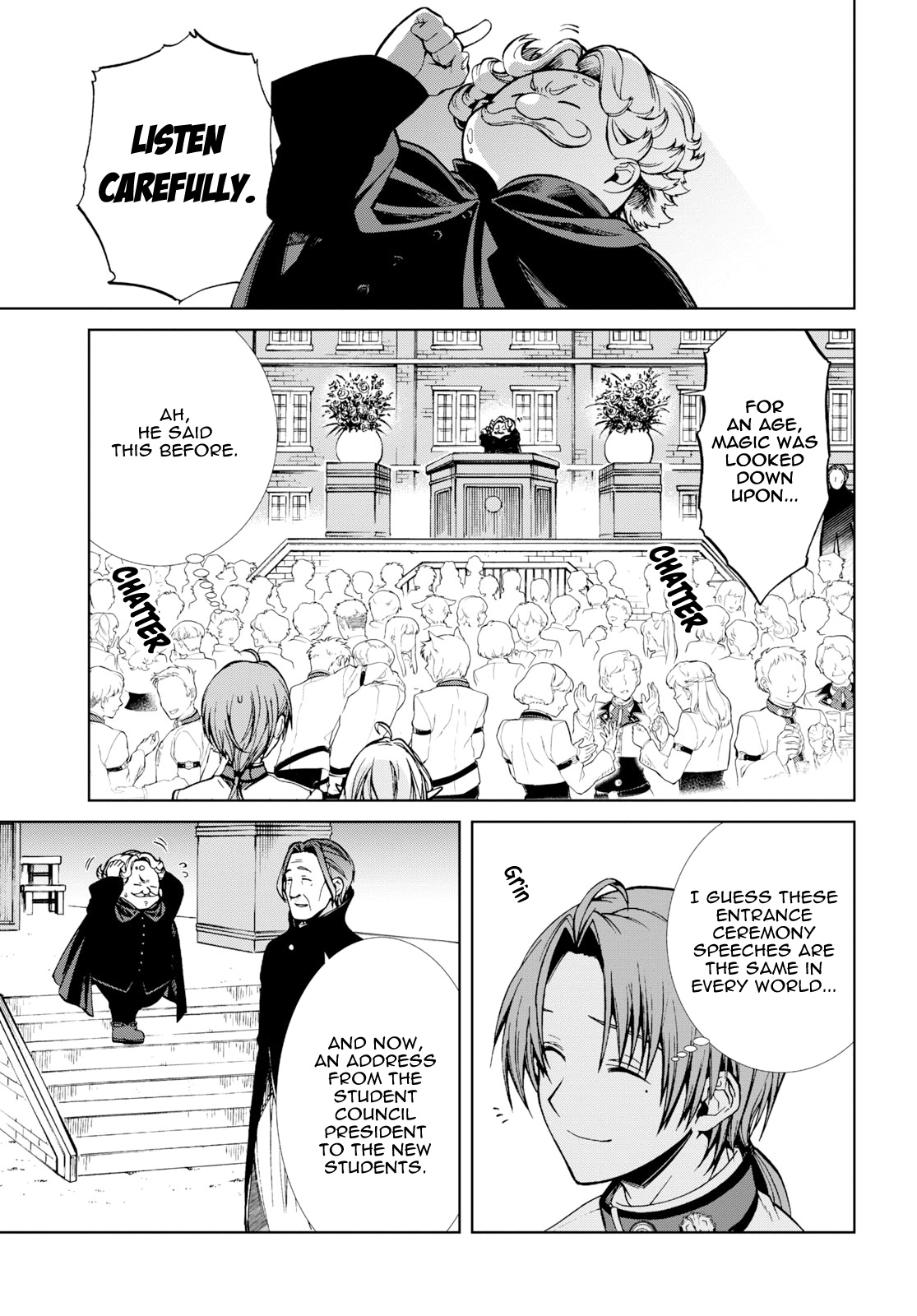 Mushoku Tensei - Isekai Ittara Honki Dasu - Chapter 54: Entrance Exam