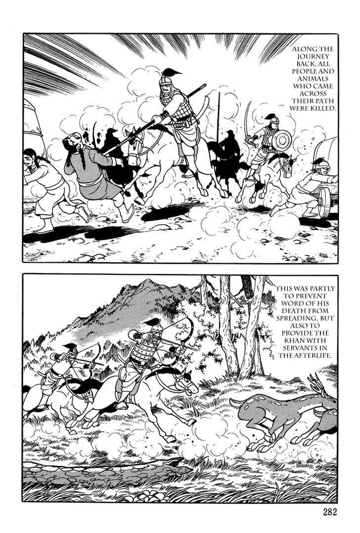 Genghis Khan: To The Ends Of The Earth And The Sea - Vol.5 Chapter 9 : Death Of A Conquerer [End]