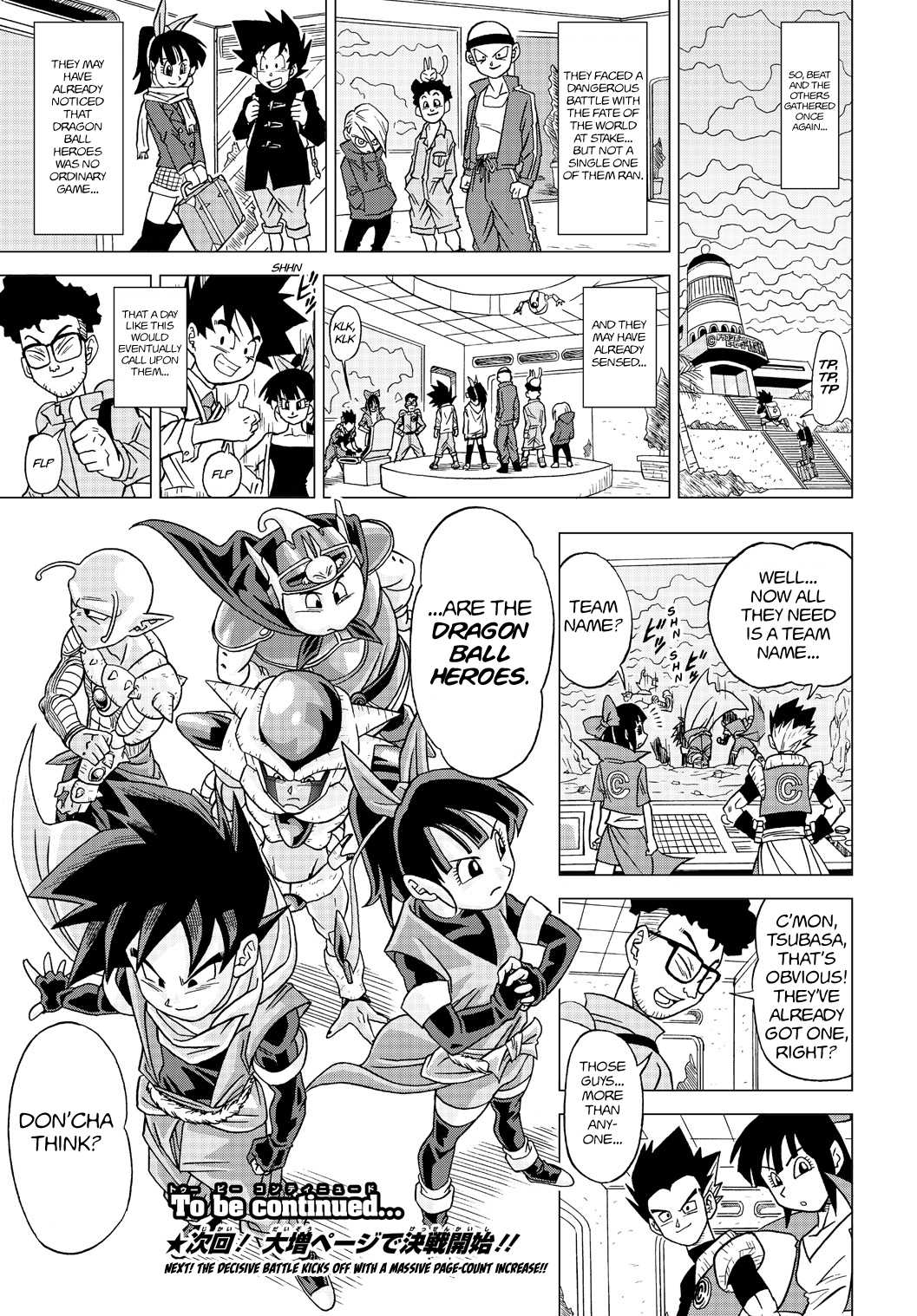 Dragon Ball Heroes - Victory Mission - Chapter 16: Assembled! The Dragon Ball Heroes