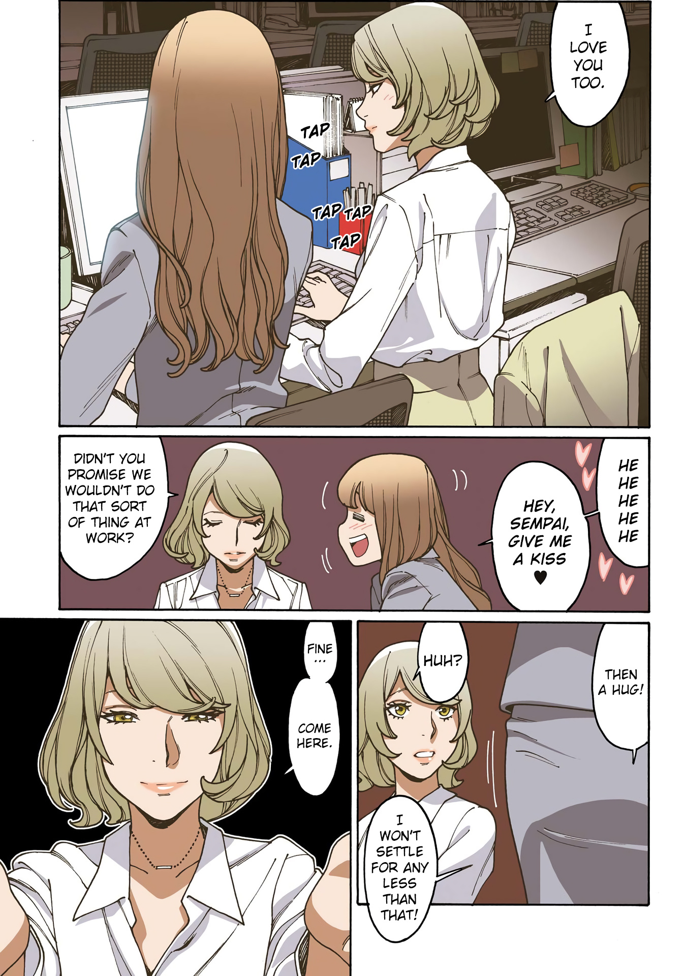 Chocolat Shakaijin Yuri Anthology ( Color) - Vol.1 Chapter 1: Our Night Together