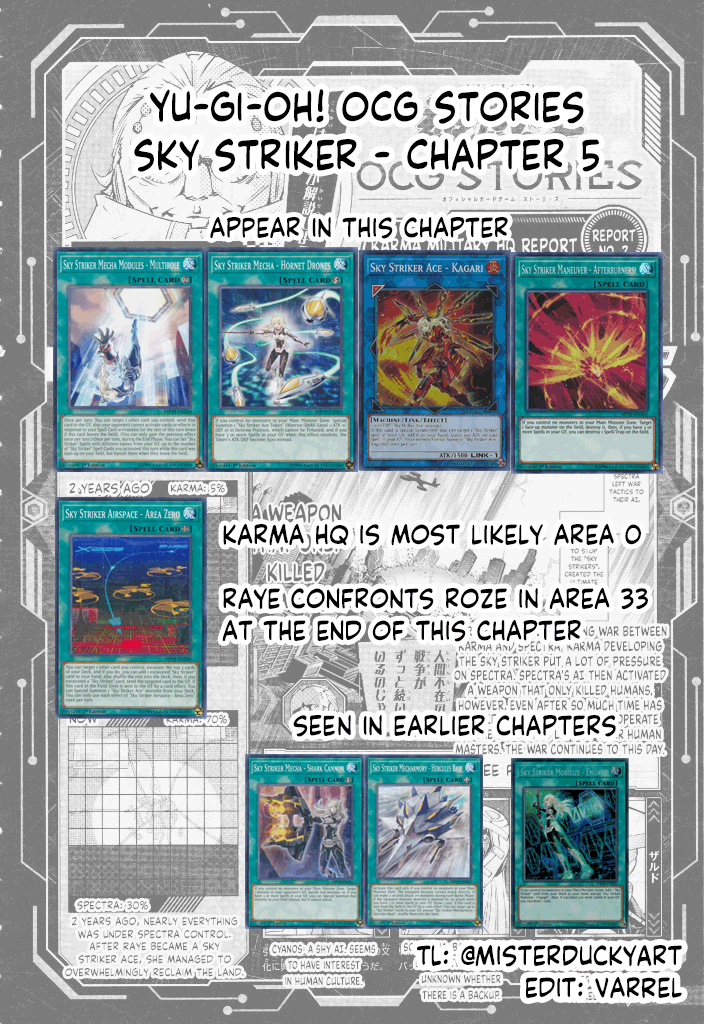 Yu-Gi-Oh Ocg Stories - Chapter 5: The Two Sky Striker Aces