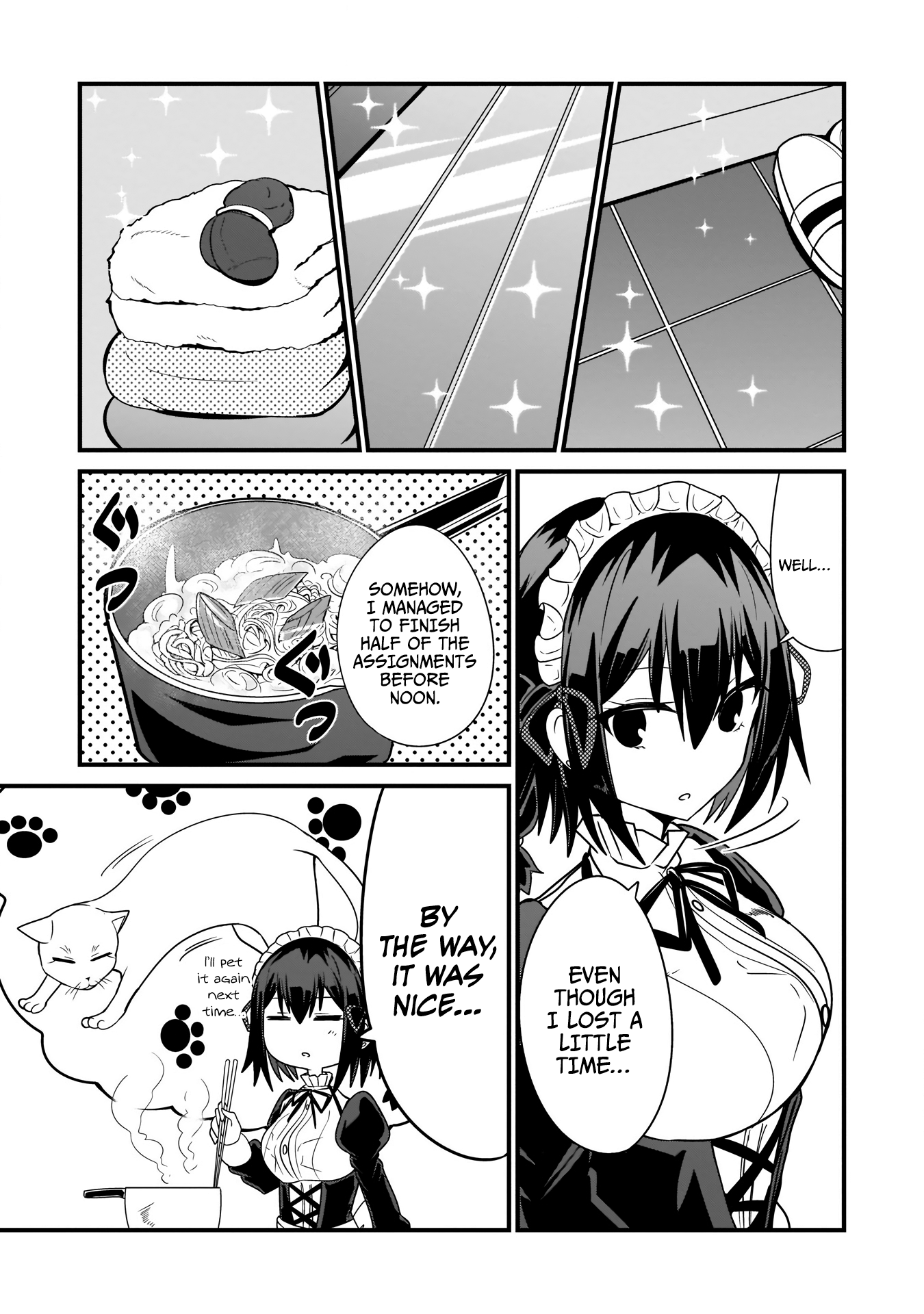 The Maid Whose Inner Thoughts Leak Out Easily - Chapter 10: Karasuma-San's Golden Week