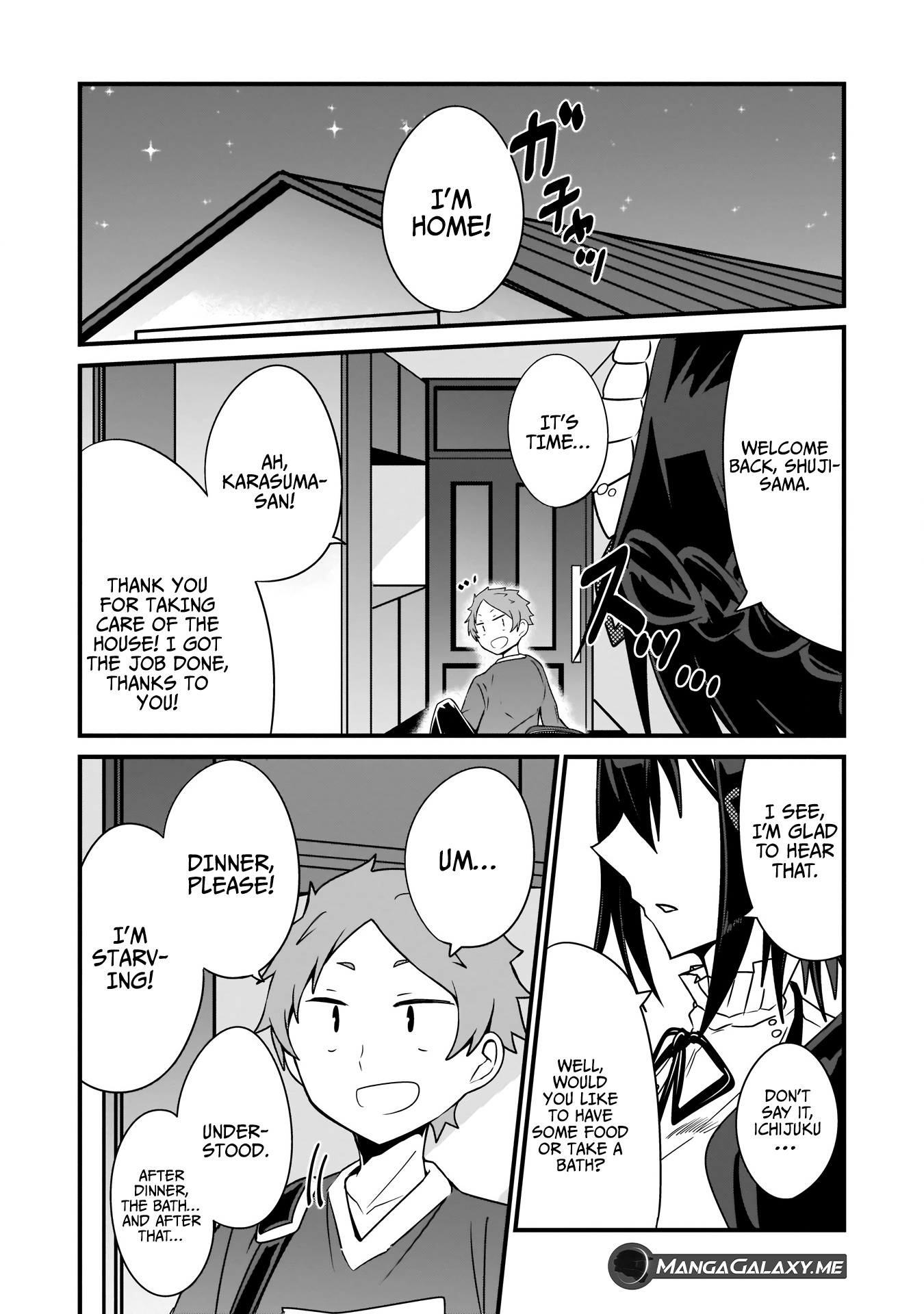 The Maid Whose Inner Thoughts Leak Out Easily - Chapter 10: Karasuma-San's Golden Week