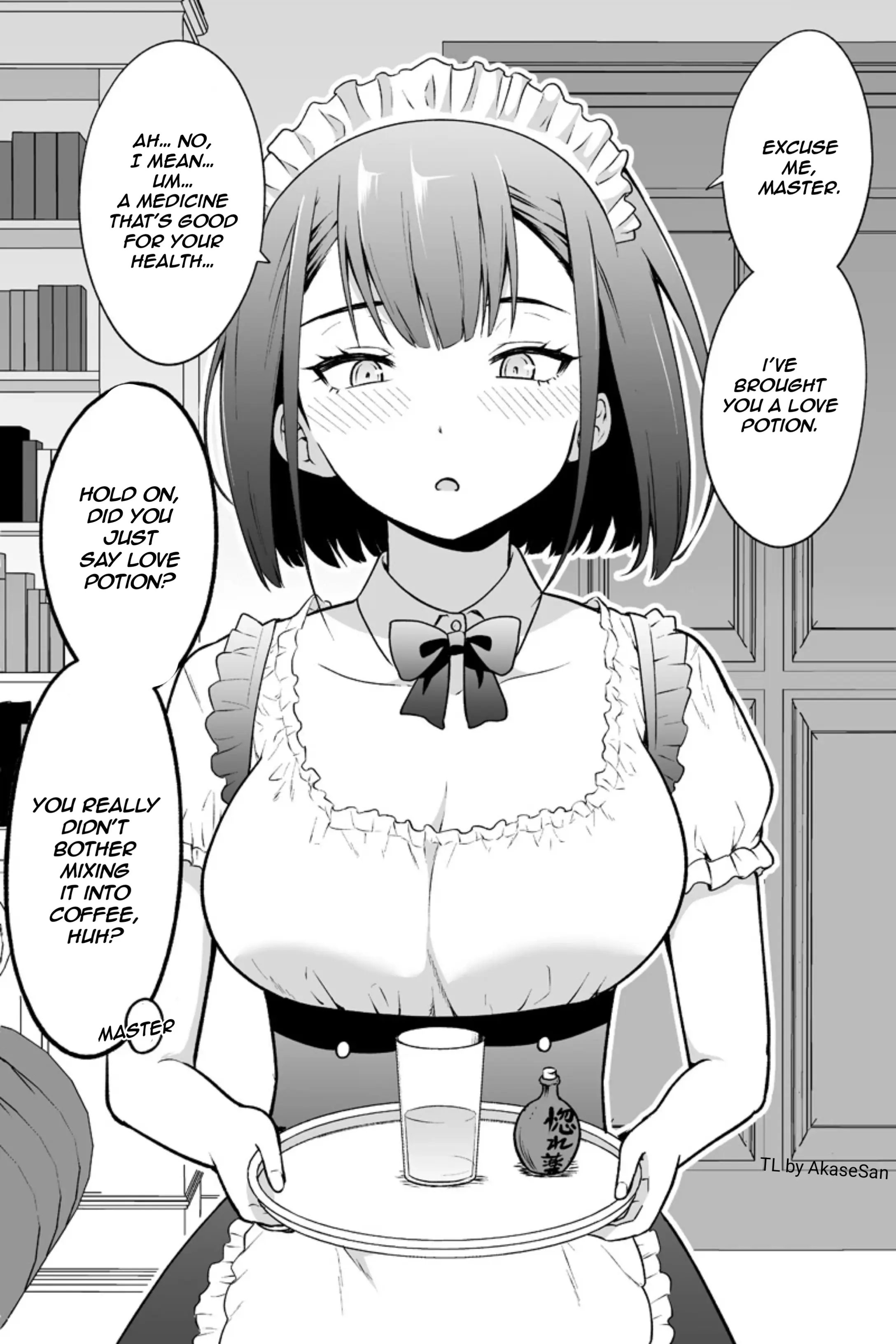 A Maid Who Doesn't Hide Her Affection - Chapter 1