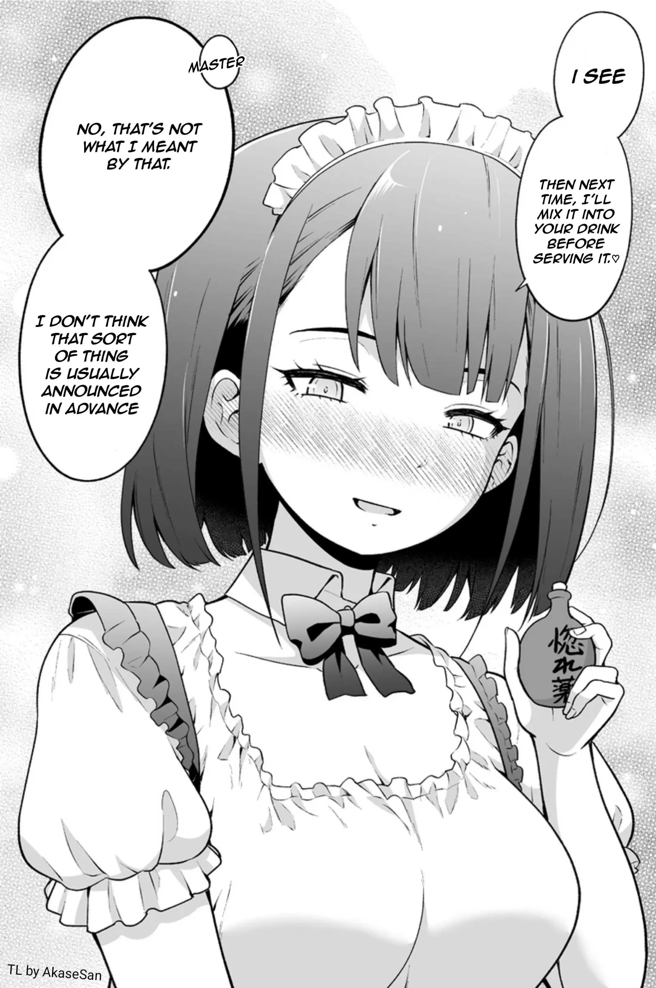 A Maid Who Doesn't Hide Her Affection - Chapter 1