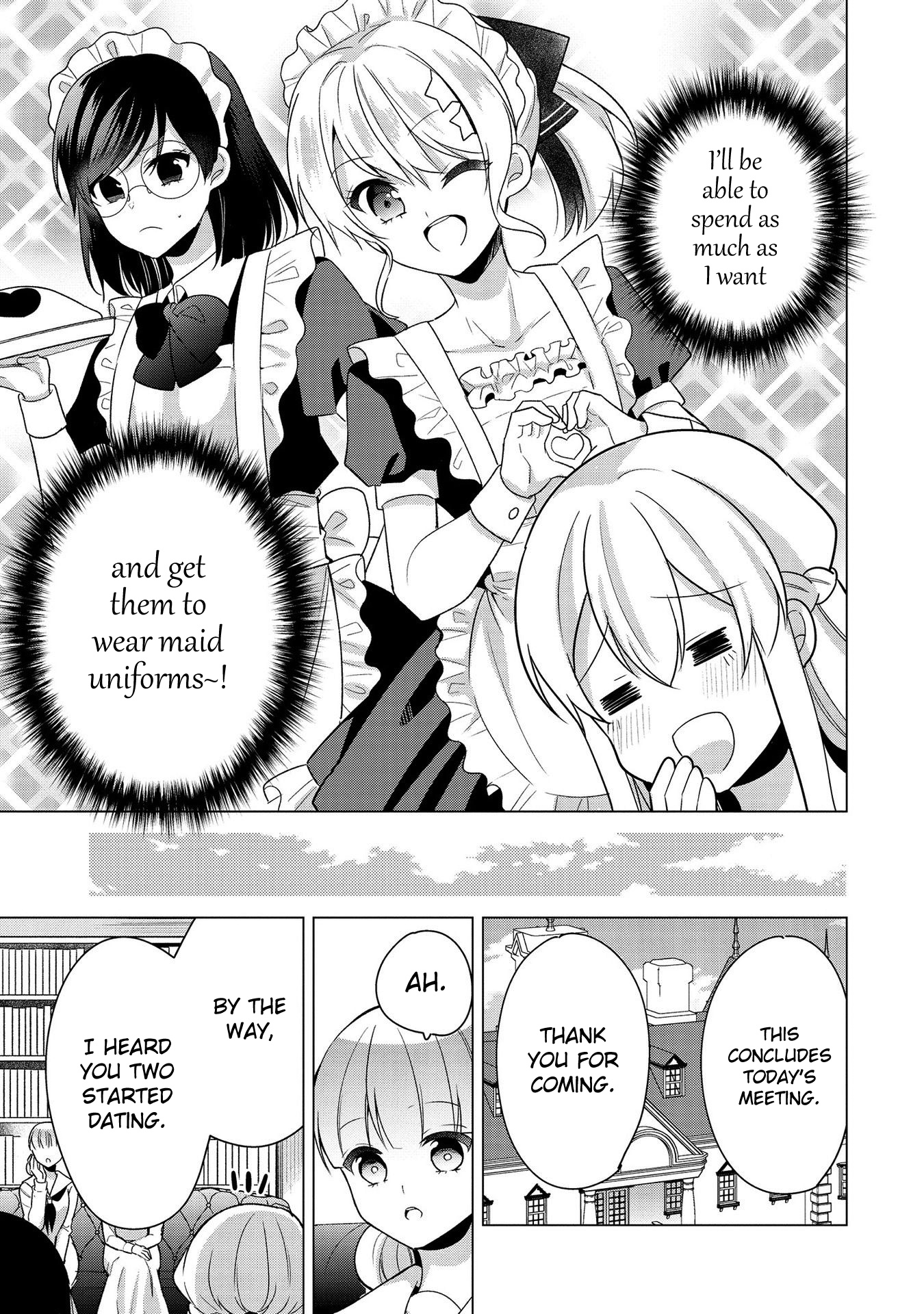 Ojou-Sama Wa Love Come No Shujinkou Ni Naritai! - Chapter 26