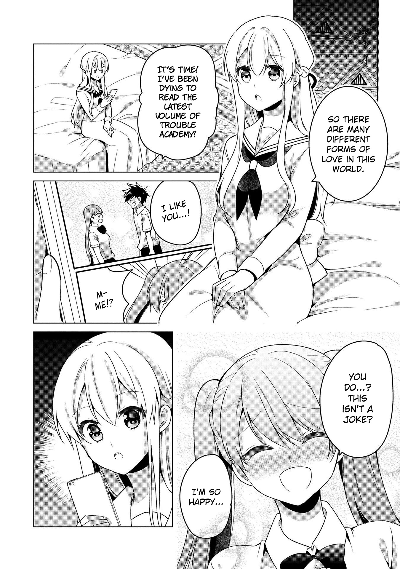 Ojou-Sama Wa Love Come No Shujinkou Ni Naritai! - Chapter 26