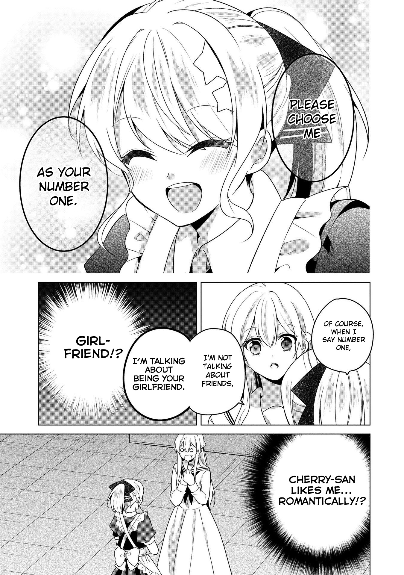 Ojou-Sama Wa Love Come No Shujinkou Ni Naritai! - Chapter 27