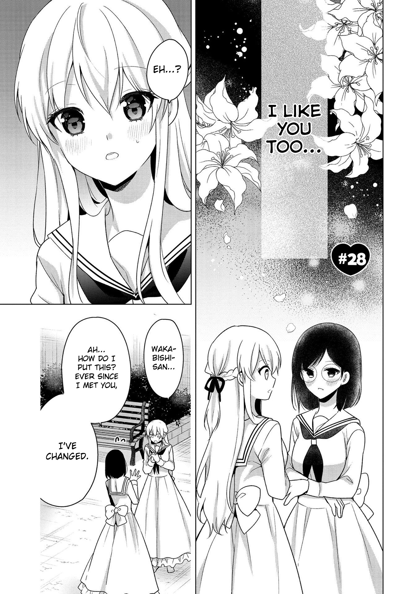 Ojou-Sama Wa Love Come No Shujinkou Ni Naritai! - Chapter 28