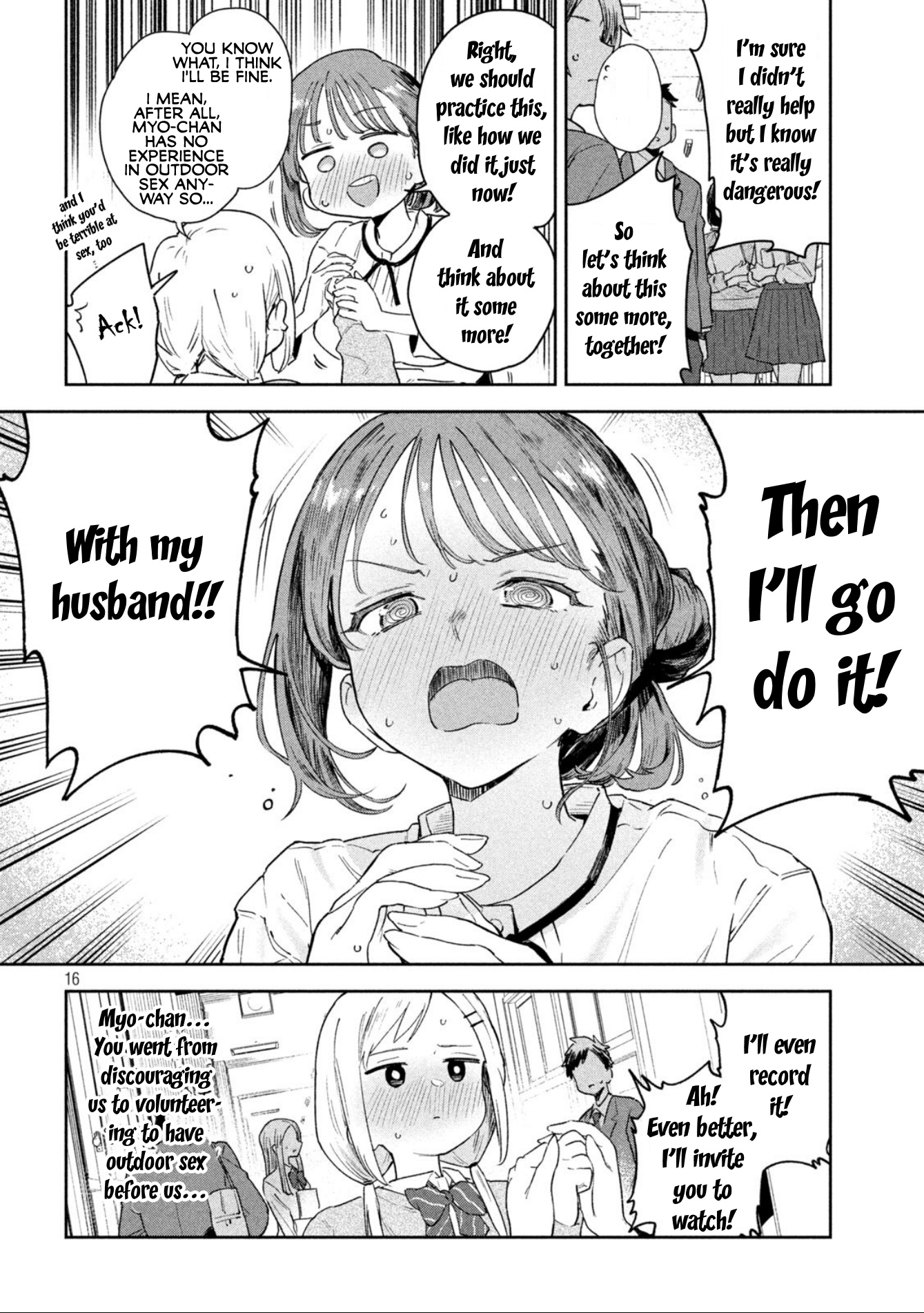 Miyo-Chan Sensei Said So - Chapter 1: The Etiquette Regarding Outdoor Sex