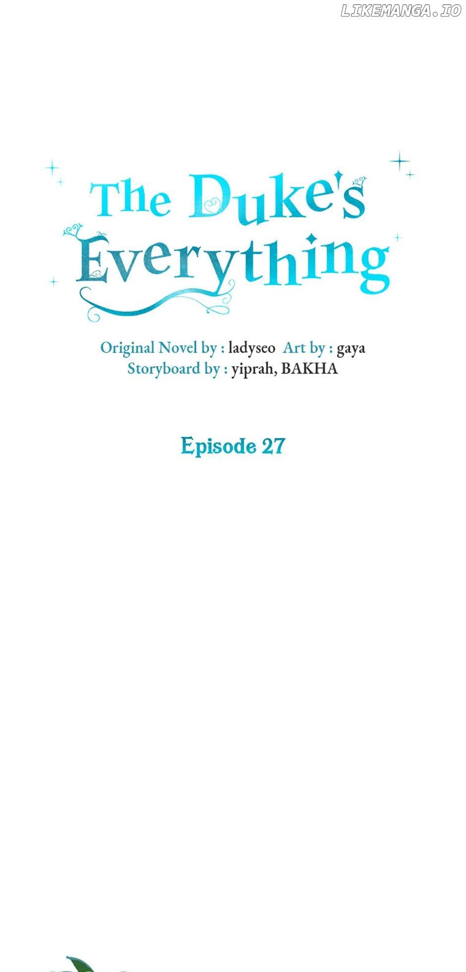 The Duke’s Everything - Chapter 27