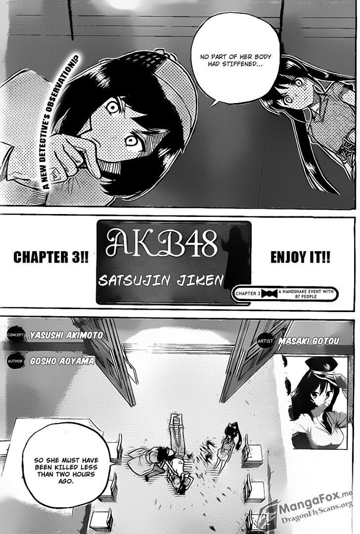 Akb48 Satsujin Jiken - Chapter 3