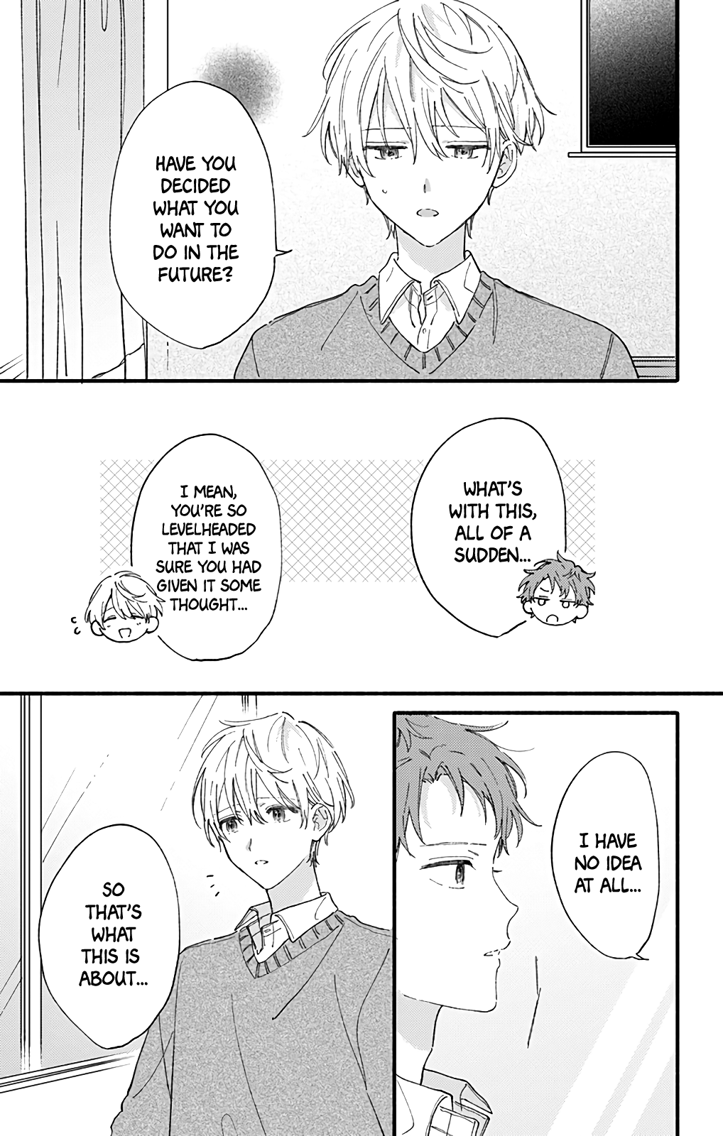 Sei-Chan, Your Love Is Too Much! - Vol.13 Chapter 45: Mismatched Thoughts