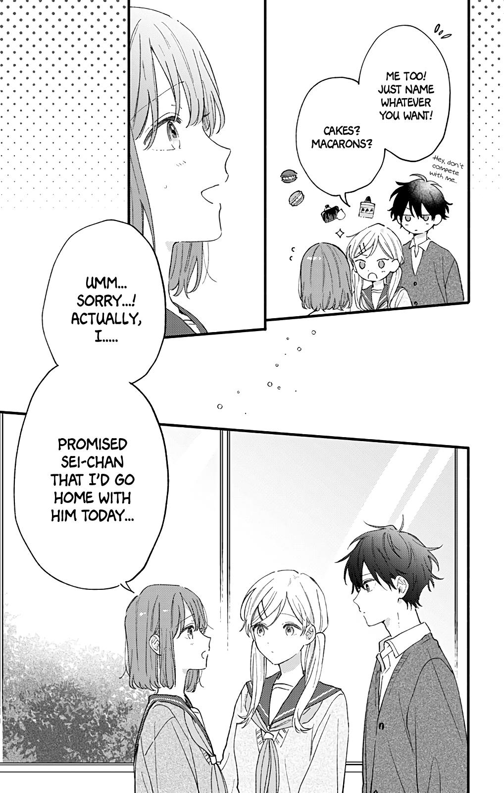 Sei-Chan, Your Love Is Too Much! - Vol.15 Chapter 52: Because There's An Age Difference