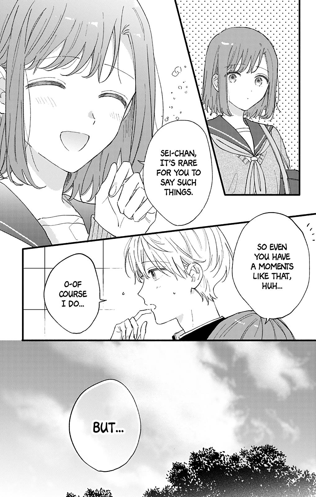 Sei-Chan, Your Love Is Too Much! - Vol.15 Chapter 52: Because There's An Age Difference