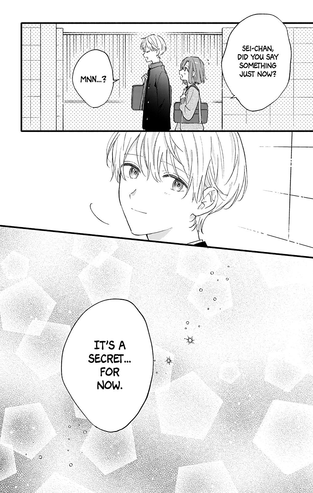 Sei-Chan, Your Love Is Too Much! - Vol.15 Chapter 52: Because There's An Age Difference