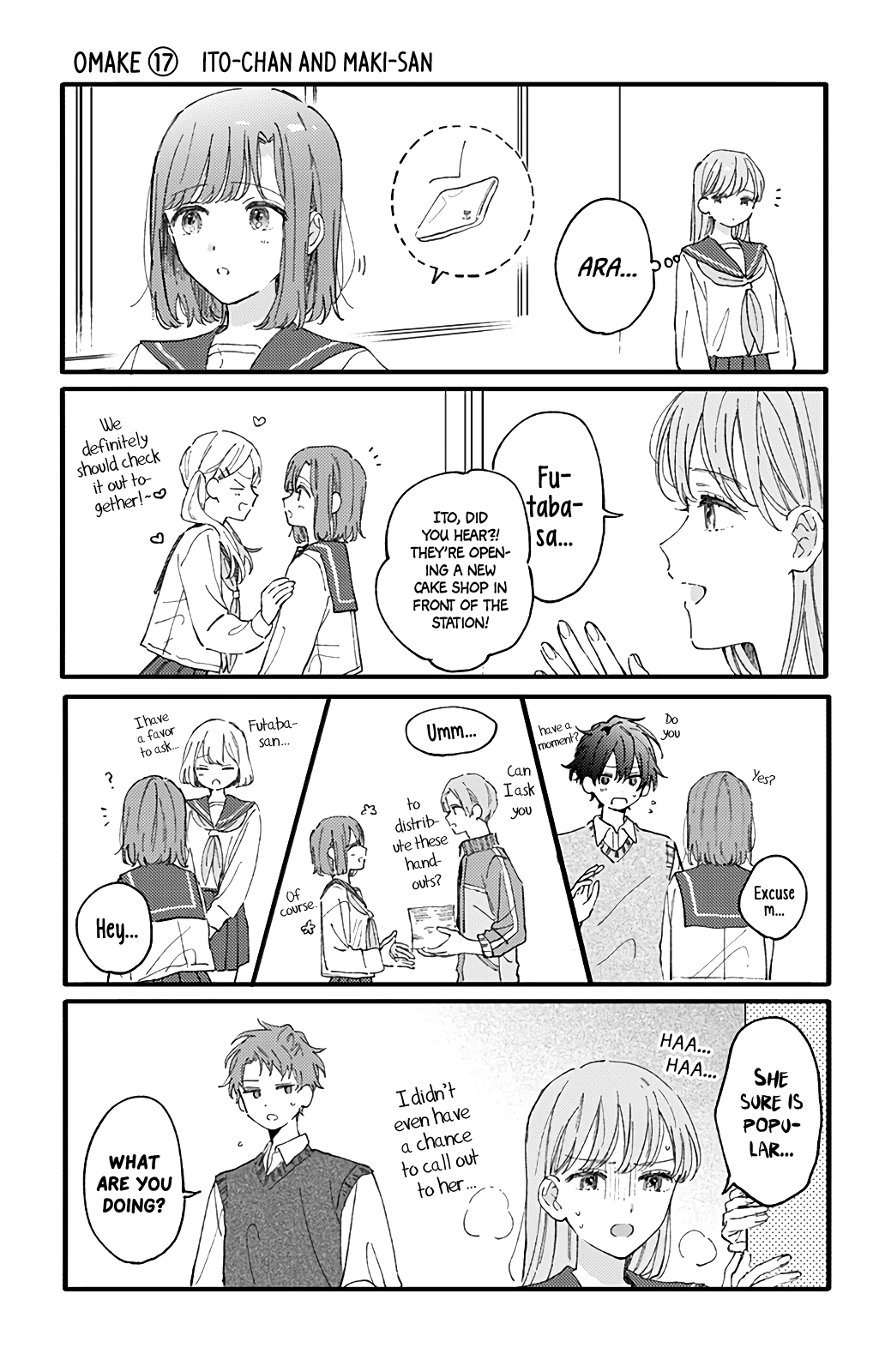 Sei-Chan, Your Love Is Too Much! - Vol.13 Chapter 47: Don't Go Far Away...!