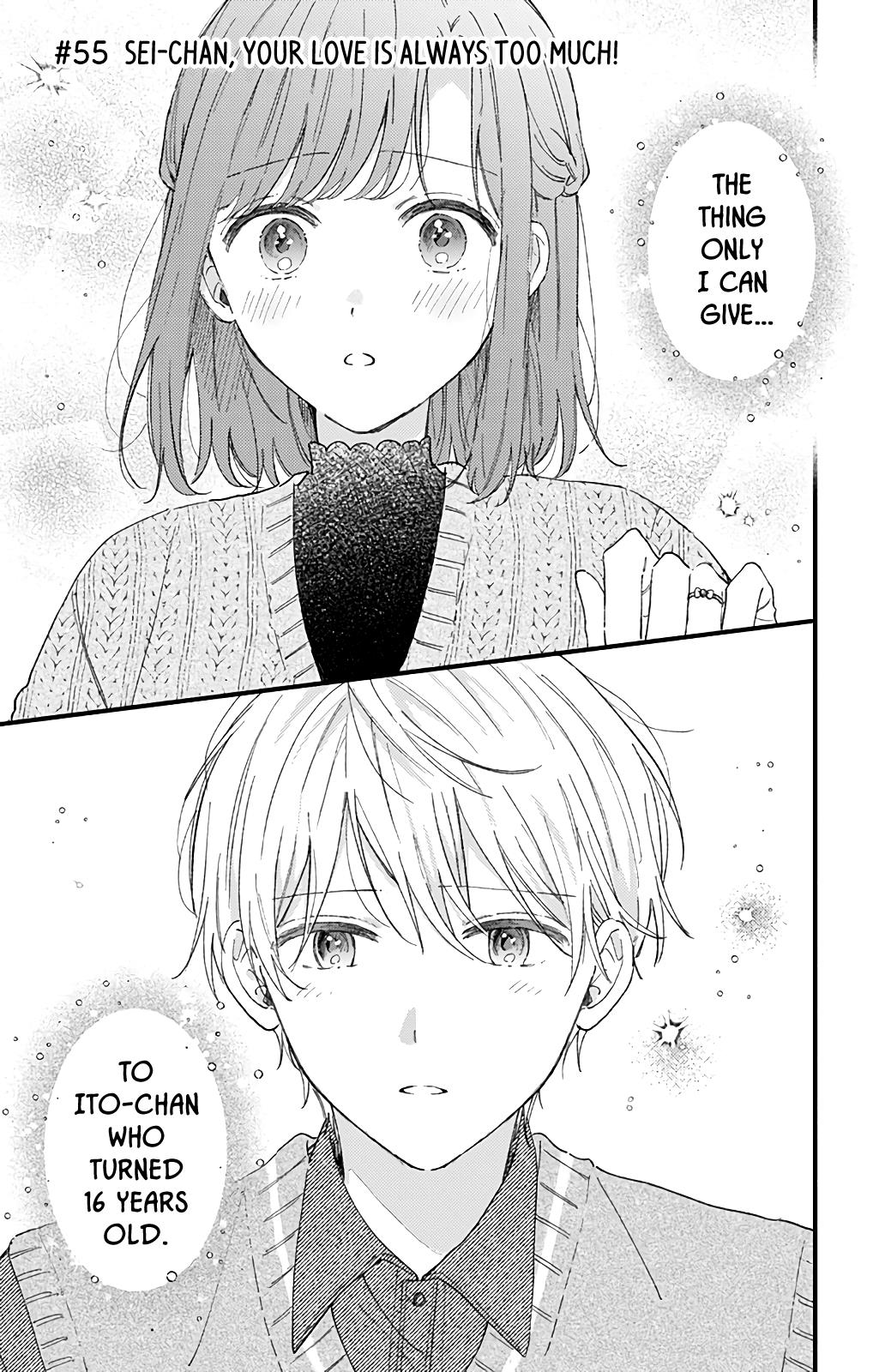 Sei-Chan, Your Love Is Too Much! - Vol.15 Chapter 55: Sei-Chan, Your Love Is Always Too Much!