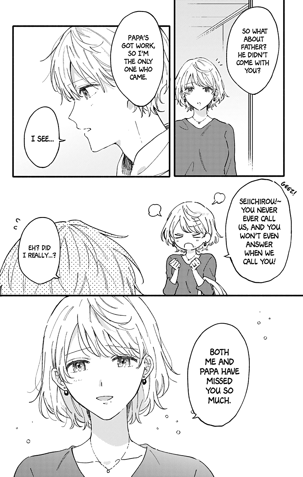 Sei-Chan, Your Love Is Too Much! - Vol.13 Chapter 44: Separated?!