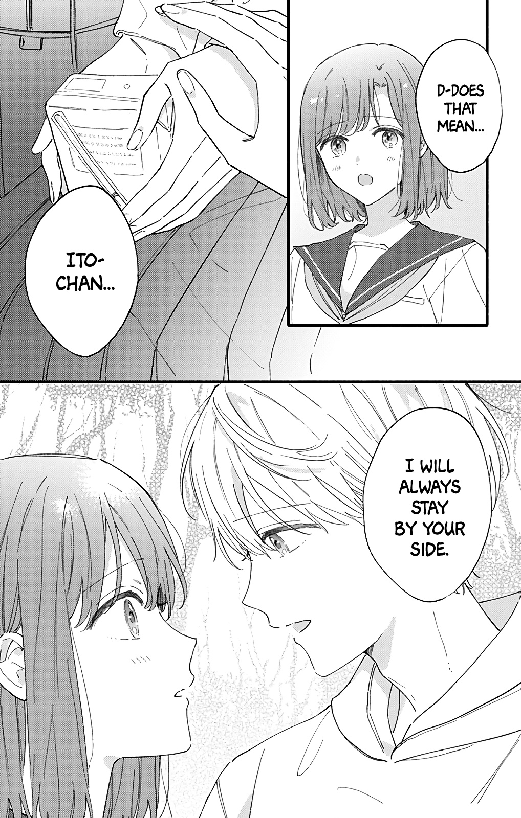 Sei-Chan, Your Love Is Too Much! - Vol.14 Chapter 48: I Don't Want To Make Her Cry Ever Again...