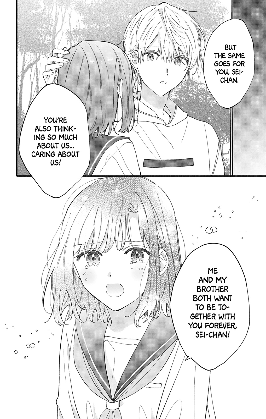 Sei-Chan, Your Love Is Too Much! - Vol.14 Chapter 48: I Don't Want To Make Her Cry Ever Again...