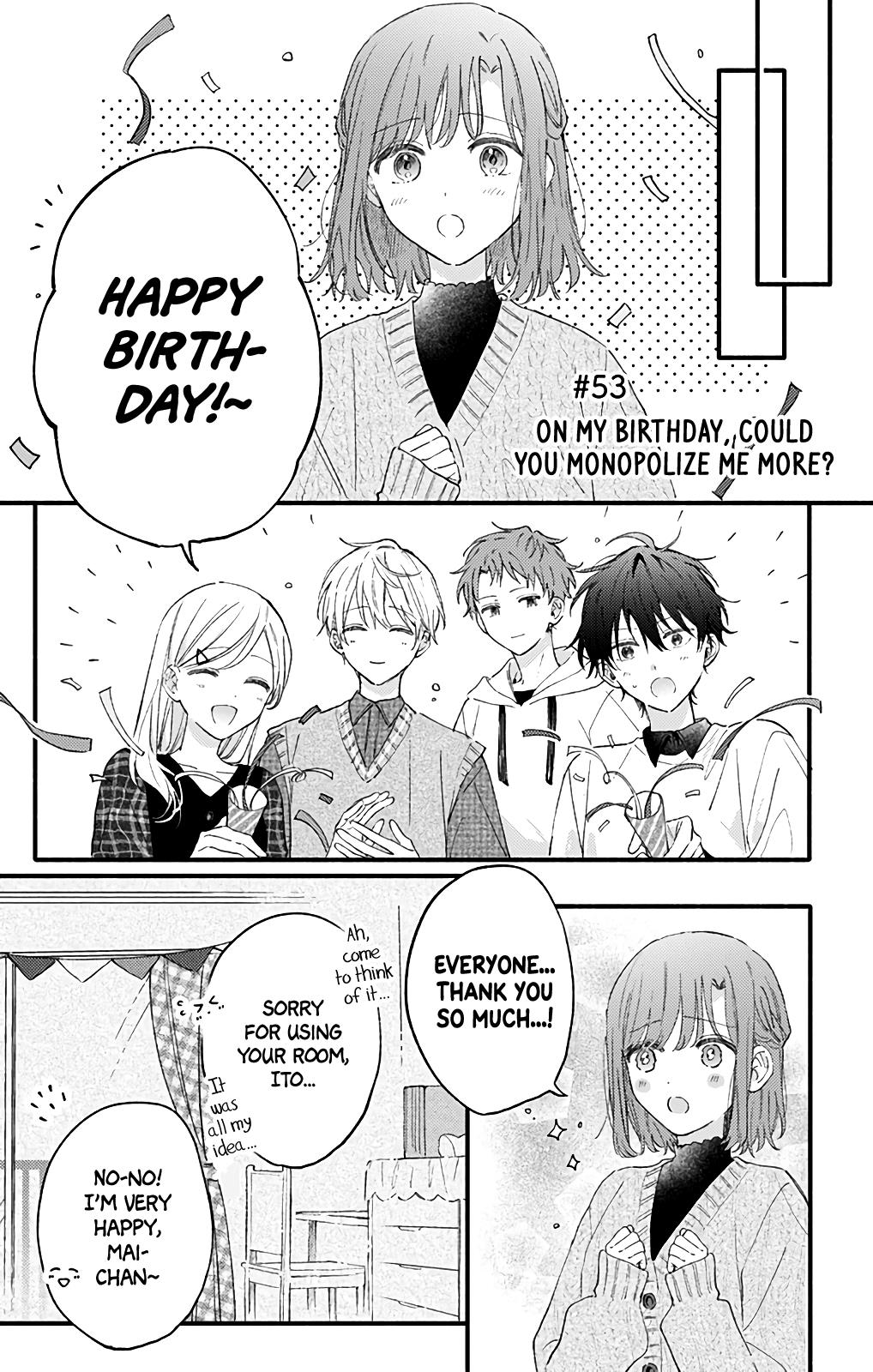 Sei-Chan, Your Love Is Too Much! - Vol.15 Chapter 53: On My Birthday, Could You Monopolize Me More?