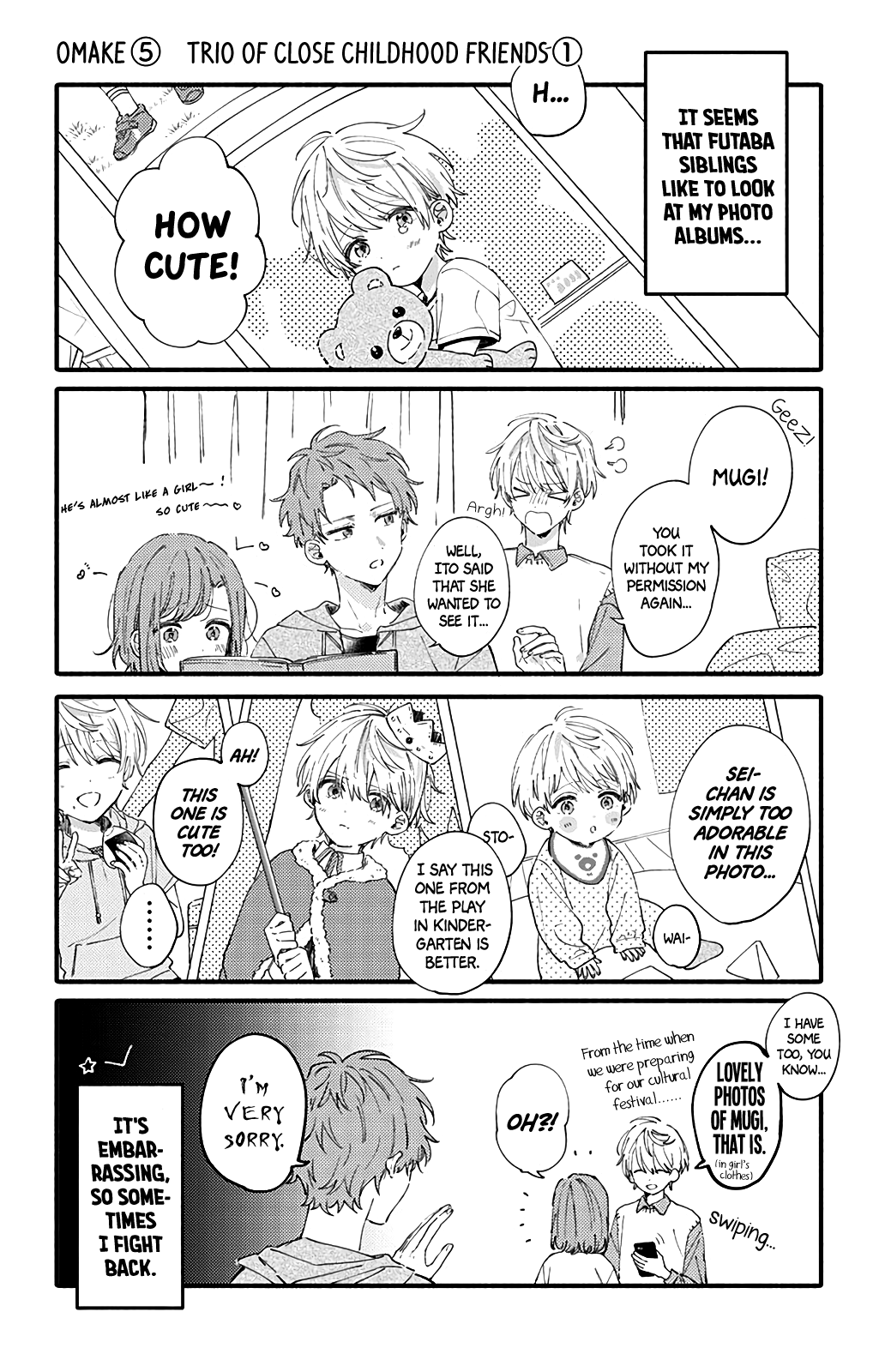 Sei-Chan, Your Love Is Too Much! - Vol.4 Chapter 11.1: Volume 4 Omake