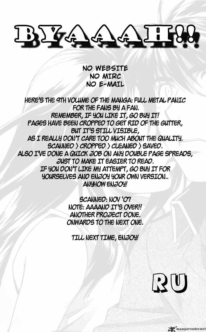 Full Metal Panic! - Chapter 52