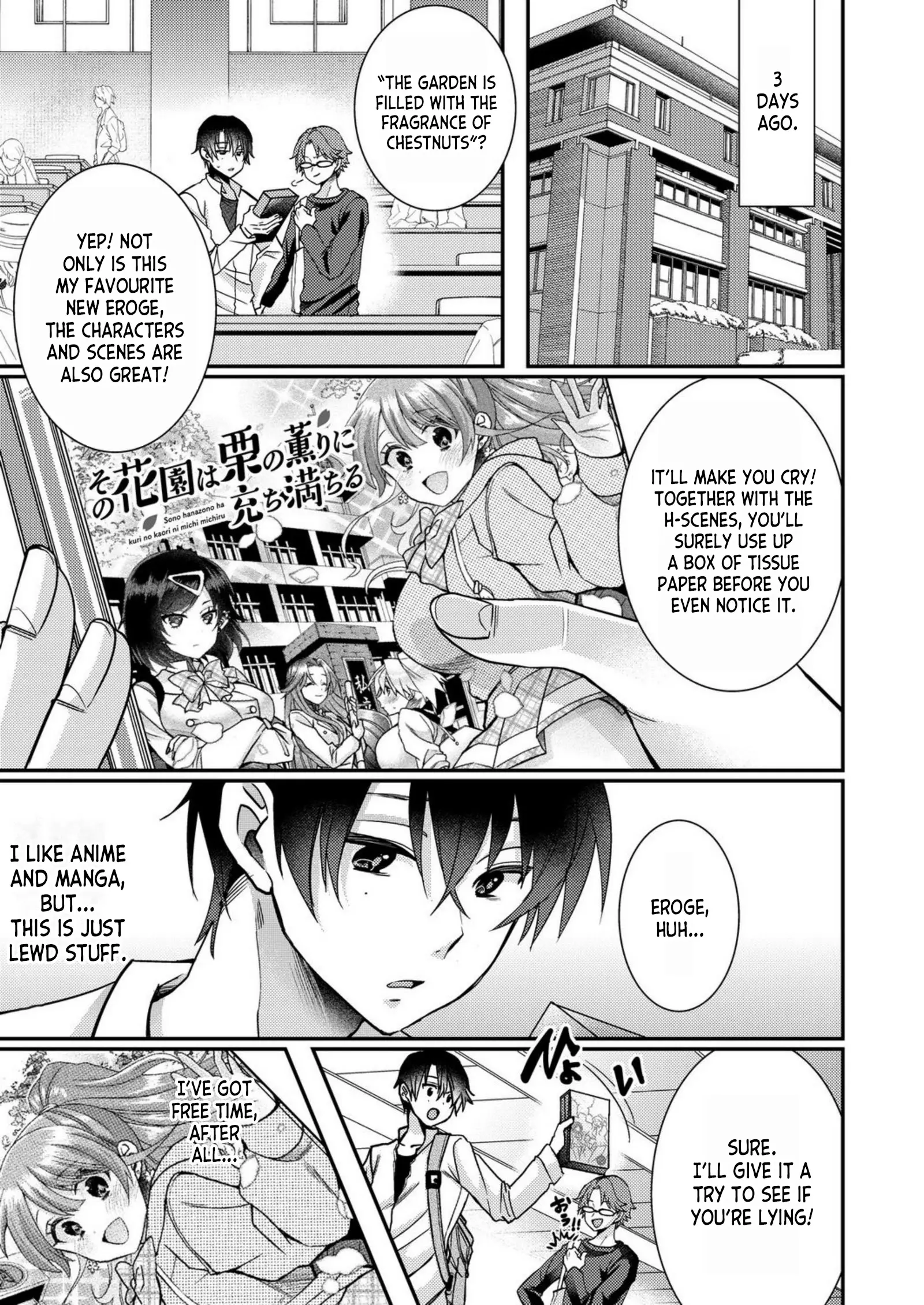 Eroge Sekai Ni Tensei Shita Ore Ga, Oshi E No Ai De Netorare Heroine O Shiawase Ni Suru. - Chapter 1