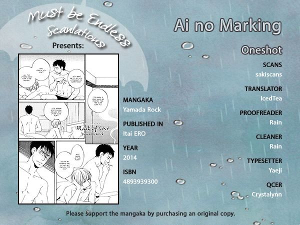 Ai No Marking - Chapter 1 : Oneshot