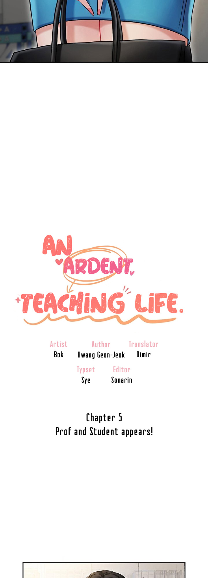 An Ardent Teaching Life - Chapter 5: Prof And Student Appears!