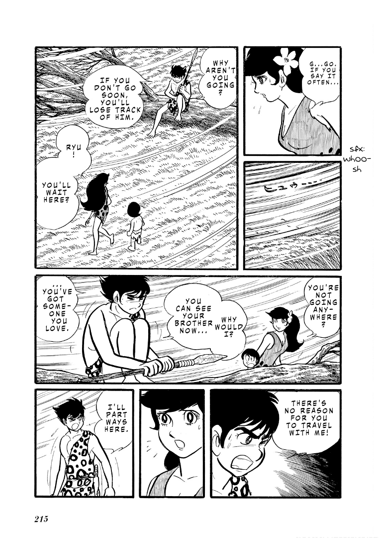 Cave Boy Ryu - Vol.1 Chapter 4: Departure