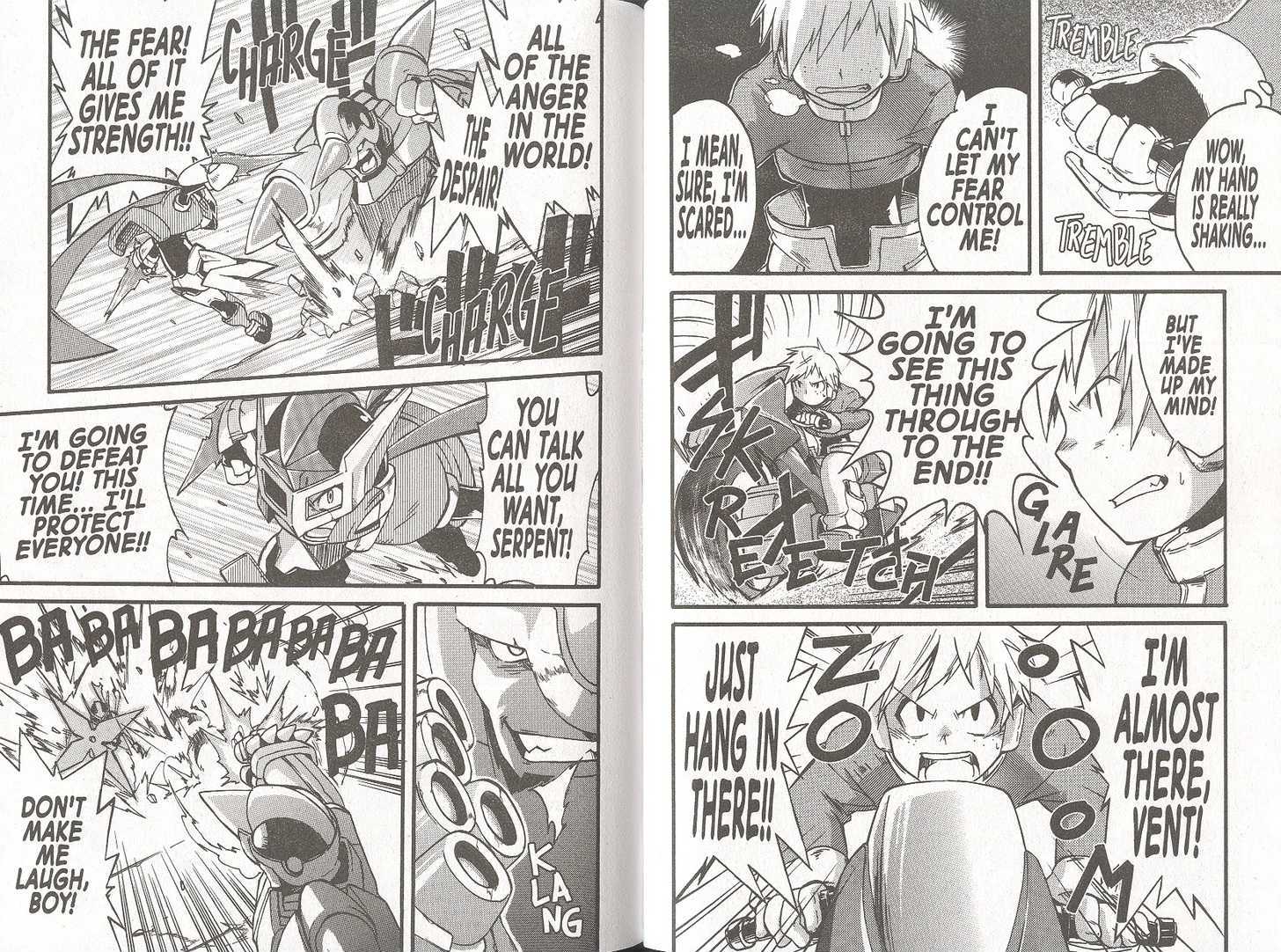 Rockman Zx - Vol.2 Chapter 13: Face Off! Mega Man Vs. Mega Man!!