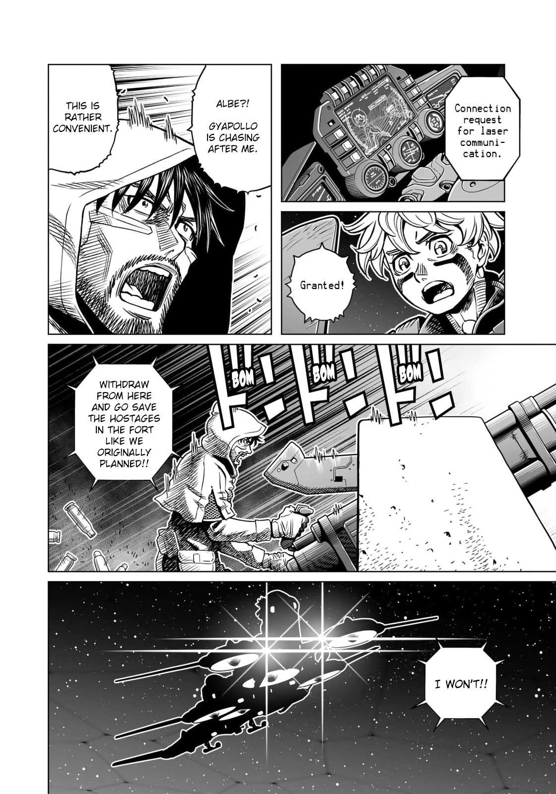 Gunnm Mars Chronicle - Chapter 46.1: Explosion (Part 1)