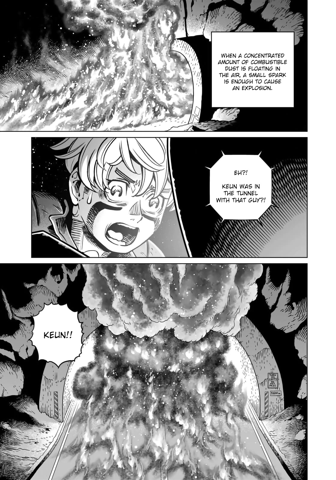 Gunnm Mars Chronicle - Chapter 46.2: Explosion (Second Part)