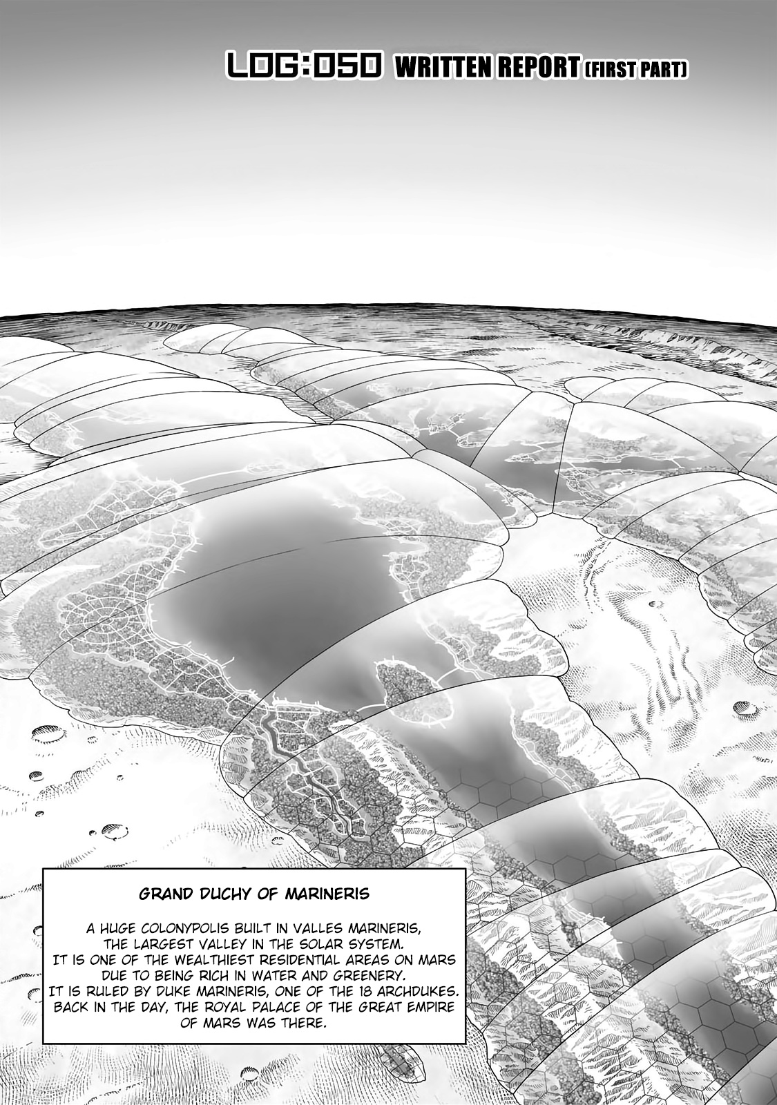 Gunnm Mars Chronicle - Chapter 50.1: Written Report (First Part)