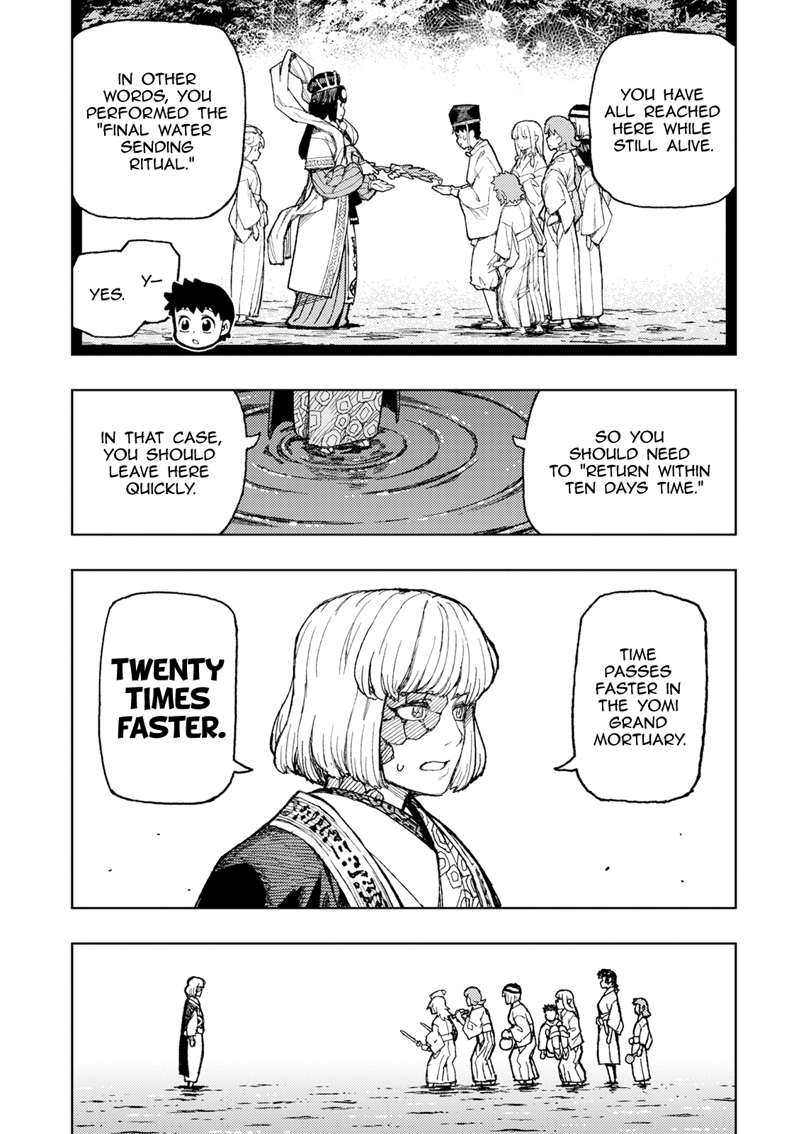 Tsugumomo - Chapter 156: Iwanaga-Hime