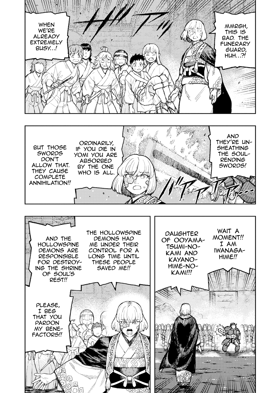 Tsugumomo - Chapter 156: Iwanaga-Hime