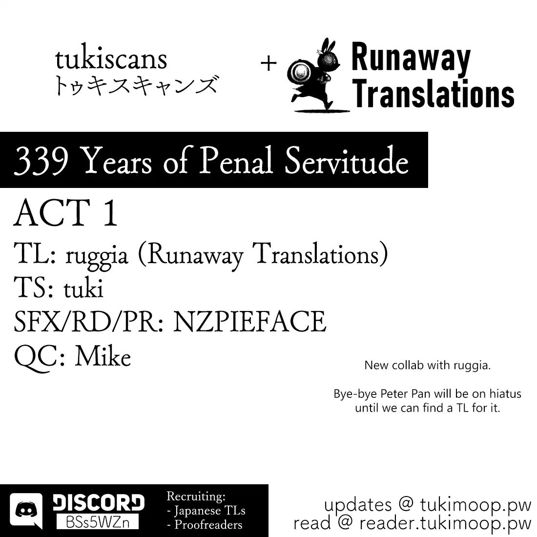 Penal Servitude 339 Years - Vol.1 Chapter 1