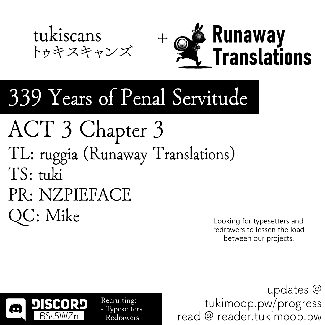 Penal Servitude 339 Years - Vol.1 Chapter 3.3