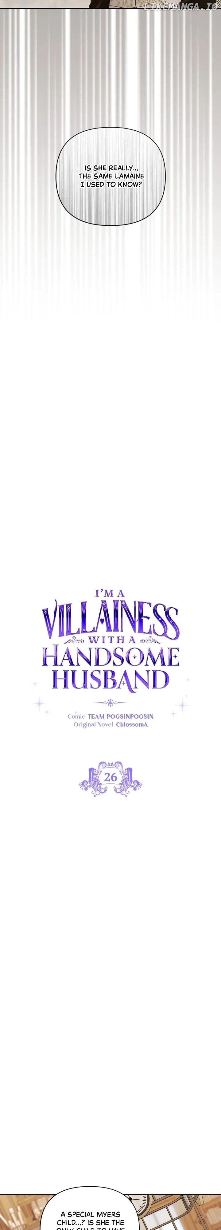 She’s A Villainess, But Her Husband Is Handsome - Chapter 28