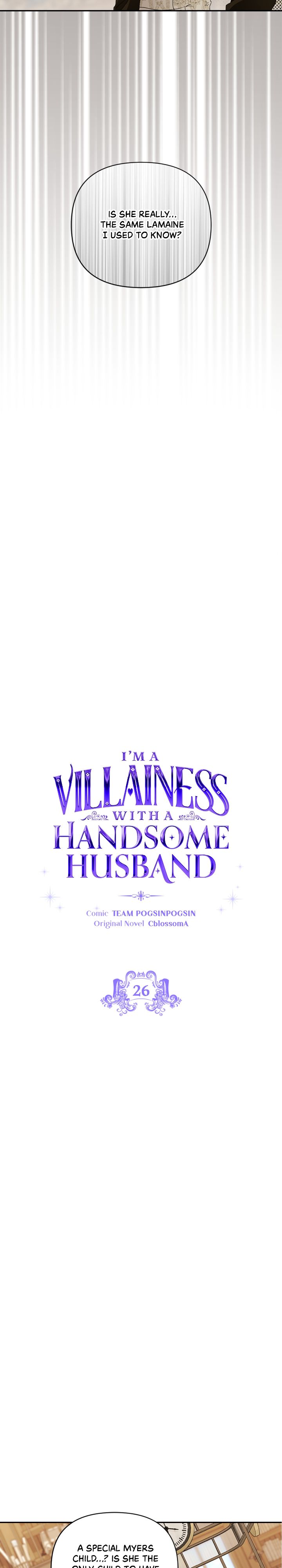 She’s A Villainess, But Her Husband Is Handsome - Chapter 26