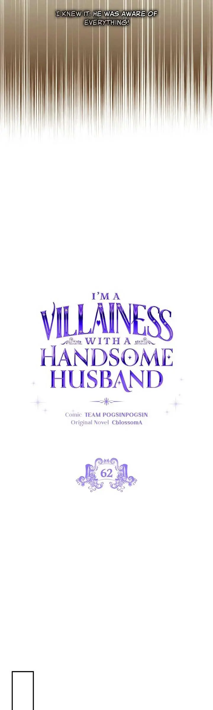 She’s A Villainess, But Her Husband Is Handsome - Chapter 62